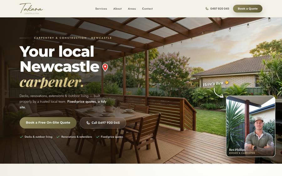 Website we built